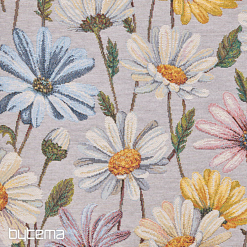 Tissu pour tapisserie MARGUERITES