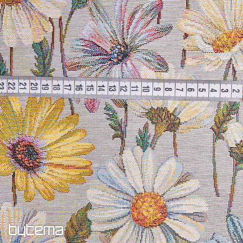Tissu pour tapisserie MARGUERITES