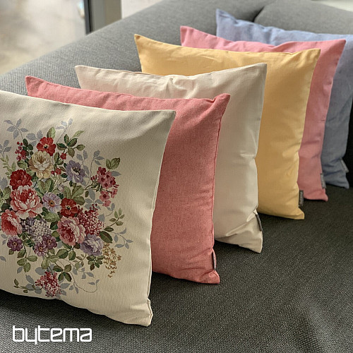 Housse de coussin tapisserie BOUQUET DE FLEURS