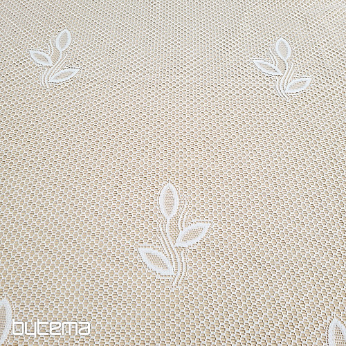 Rideau jacquard FEUILLES