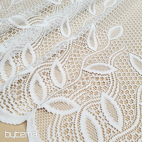Rideau jacquard FEUILLES