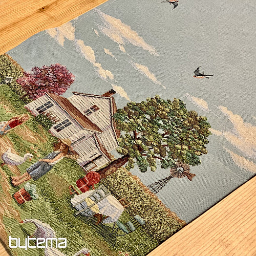 Nappes et foulards tapisserie CAMPAGNE