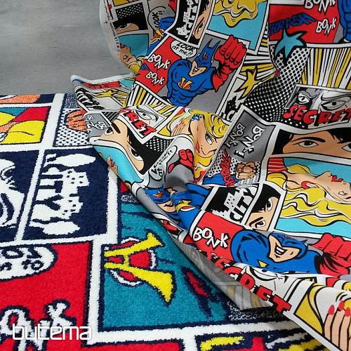Tapis design KOMIKS