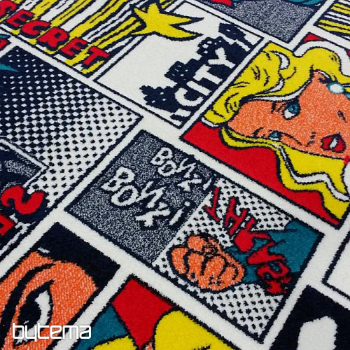 Tapis design KOMIKS