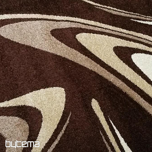 Tapis ovale CAFÉ marron