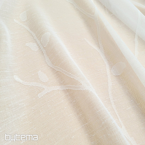 Rideau de luxe GERSTER 11769/295/0001 blanc