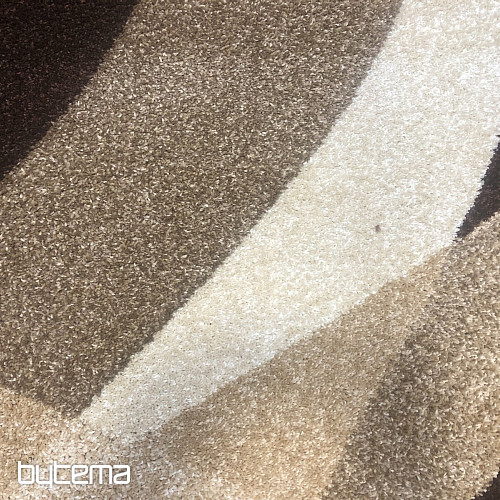 Tapis ovale BRUN marron