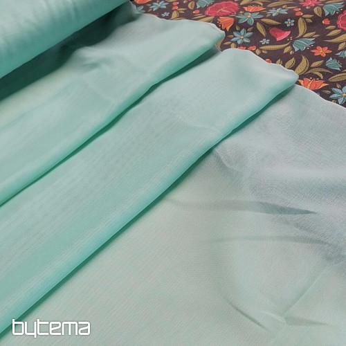 Tissu déco léger Kiba 64 turquoise
