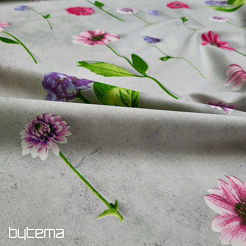 Tissu déco FLEURS