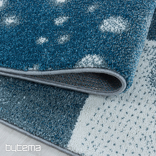 Tapis de luxe pour enfant FUNNY BLUE PENGUIN