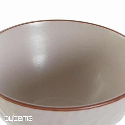 Bol BEIGE RELIEF 14,7x7,7cm beige