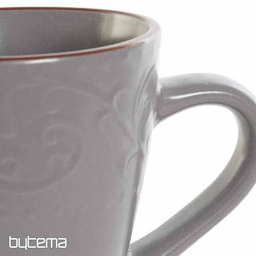 Mug GRIS RELIEF 325ml gris