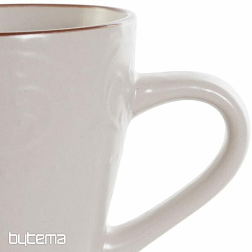 Mug BEIGE RELIEF 325ml beige