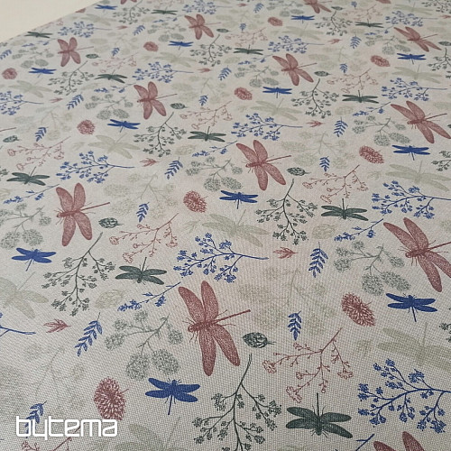 Tissu déco Libellules