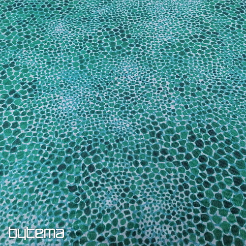 Tissu déco Wanita turquoise