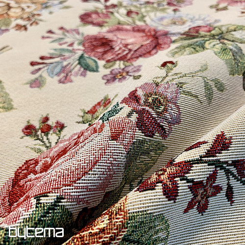 Nappe tapisserie, foulard Bouquet