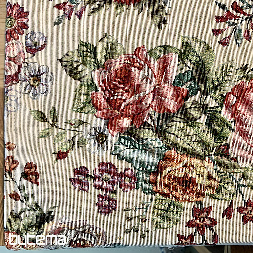 Nappe tapisserie, foulard Bouquet