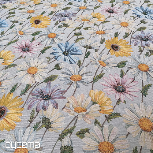 Nappe et foulard tapisserie DAISY