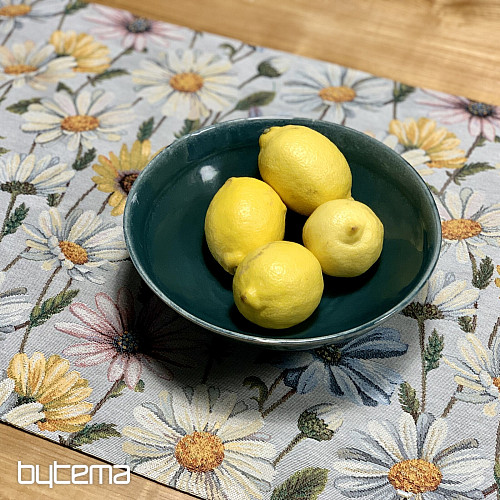 Nappe et foulard tapisserie DAISY