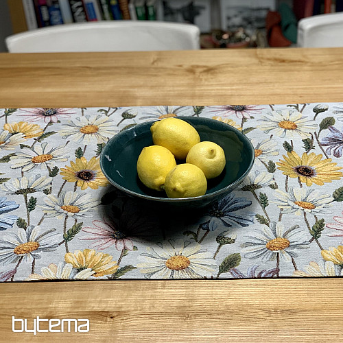 Nappe et foulard tapisserie DAISY