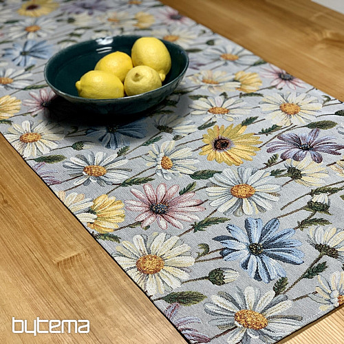 Nappe et foulard tapisserie DAISY