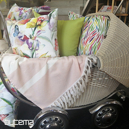 Housse de coussin colorée Izaro