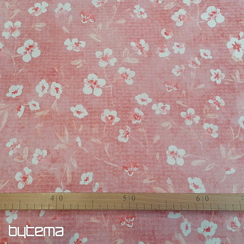 Tissu décoratif FLEURS MOMO