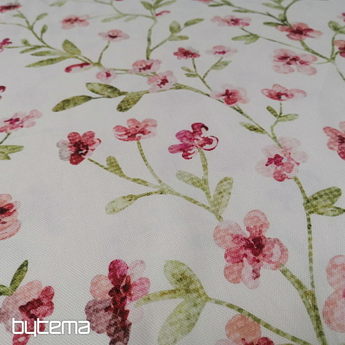 Tissu décoratif SAKURA ROSE