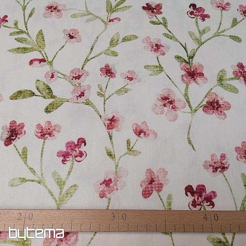 Tissu décoratif SAKURA ROSE