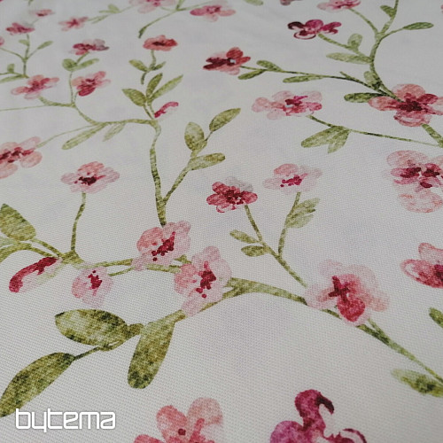Tissu décoratif SAKURA ROSE