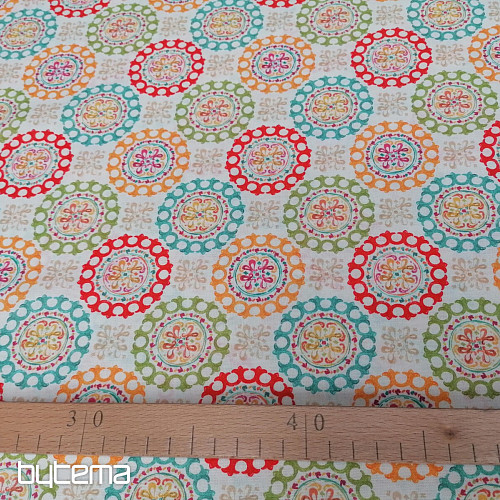 Tissu coton Mandala - Andale