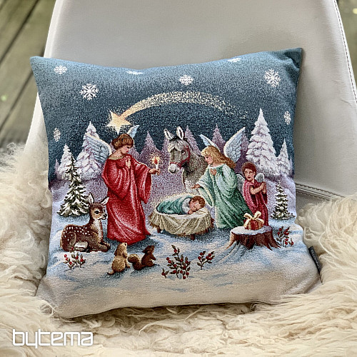 Couverture de tapisserie de Noël ANGES À JESULÁTKA