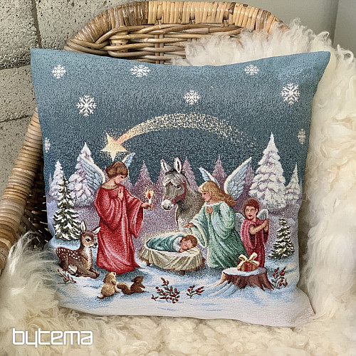 Couverture de tapisserie de Noël ANGES À JESULÁTKA