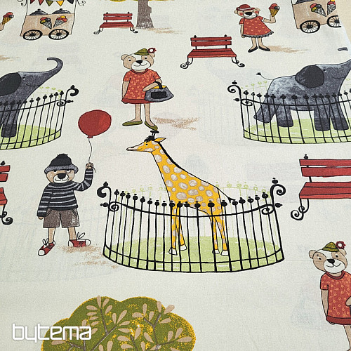 Tissu en coton pour enfants PARK
