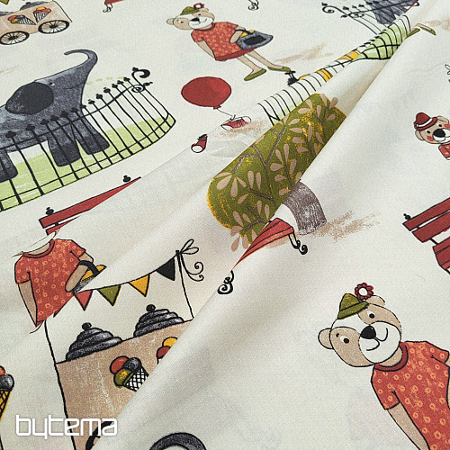 Tissu en coton pour enfants PARK