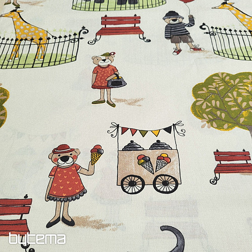 Tissu en coton pour enfants PARK