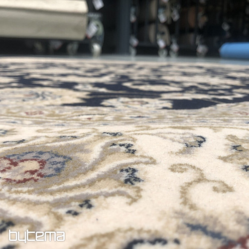 Tapis classique rond en laine DIAMOND 7253/500
