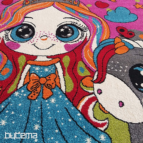 Tapis enfant MONDO PRINCESSE ET PONEY