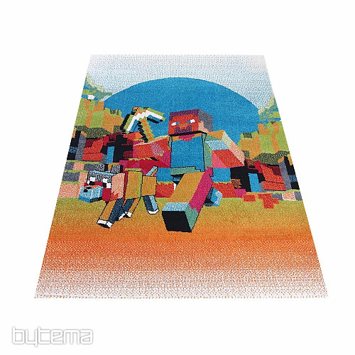 Tapis enfant MONDO 105 - MINECRAFT