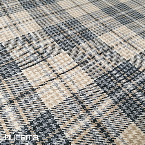 tissu de couverture Lambeth minuit - gris