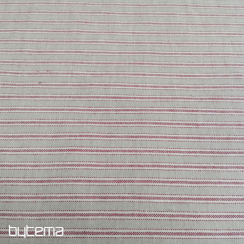 Tissu de décoration Rayures Iris - bordeaux 65