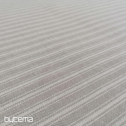 Tissu déco Rayures Iris - beige 50