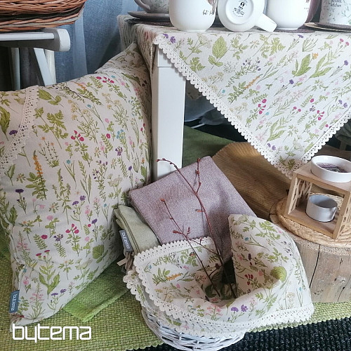 Nappes et foulards Herbes