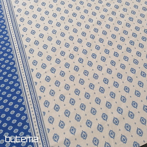 Coton traité Téflon - Feuilles avec bordure