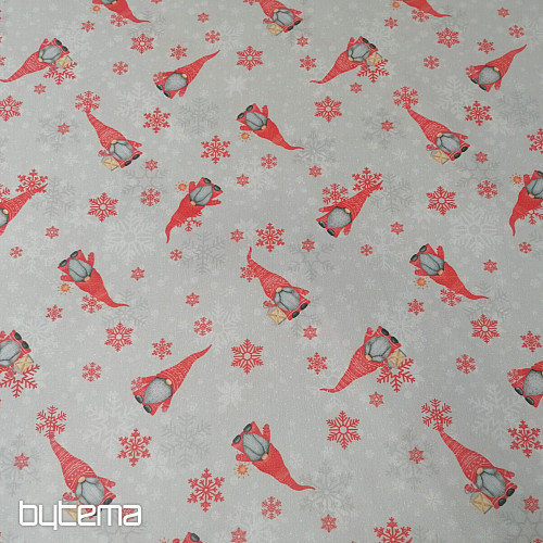 Tissu de décoration de Noël Elfes