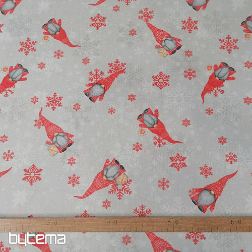 Tissu de décoration de Noël Elfes