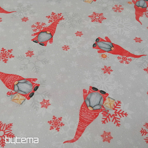 Tissu de décoration de Noël Elfes