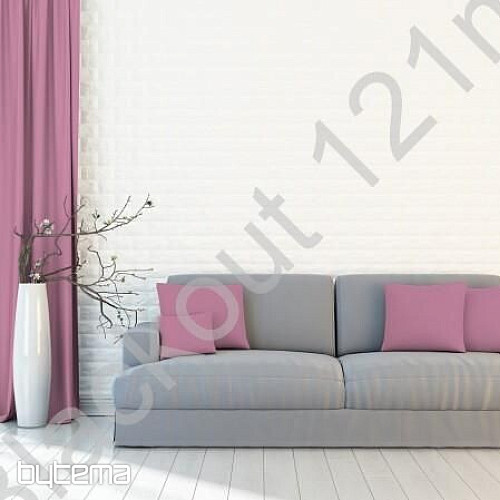 Tissu décoratif BLACKOUT pour rideaux violet 121