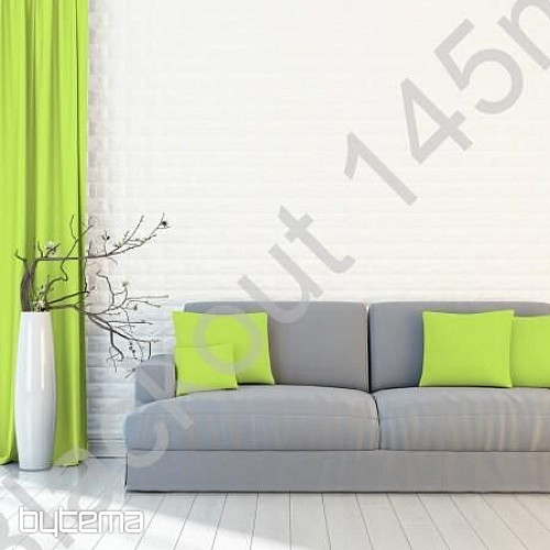 Tissu décoratif BLACKOUT pour rideaux, vert 145