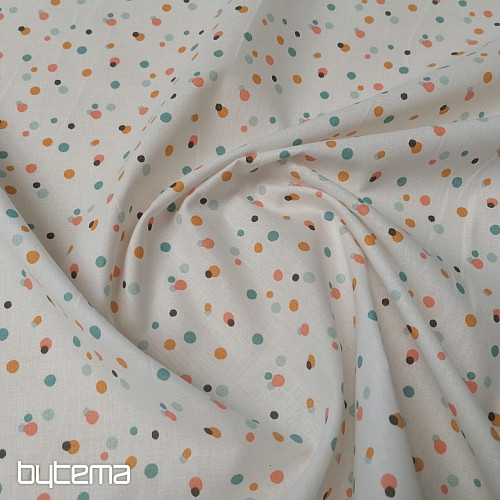 Tissu coton TICOY DOTS